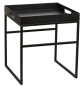 Preview: Villa Collection Beistelltisch 40 x 40 cm, Metall, Schwarz