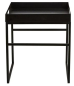 Preview: Villa Collection Beistelltisch 40 x 40 cm, Metall, Schwarz