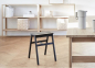 Preview: Form & Refine Angle Stool, Oak black