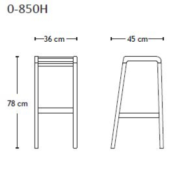 Andersen Furniture Barhocker HC3
