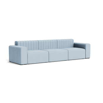 Preview: Norr11 RIFF Sofa, Three Seater (Left Arm, Center, Right Arm)