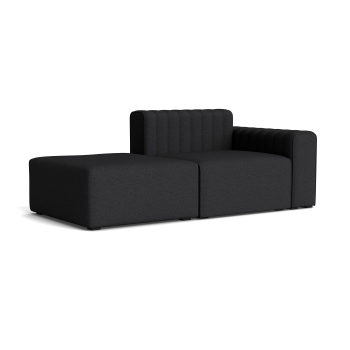 Preview: Norr11 RIFF Sofa, Left Arm + Ottoman