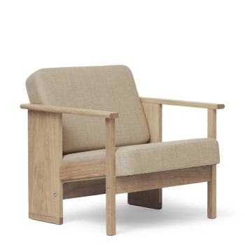 Preview: Form & Refine Block Lounge Chair White Oak