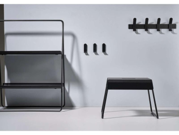 Zone Denmark Hocker Zone Stahl, Weiss