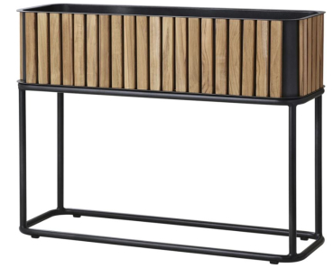 Cane-Line Pflanzengefässe inkl. Gestell, rechteckig (5706)