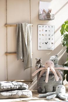 Preview: IB Laursen Baby Decke gestrickt