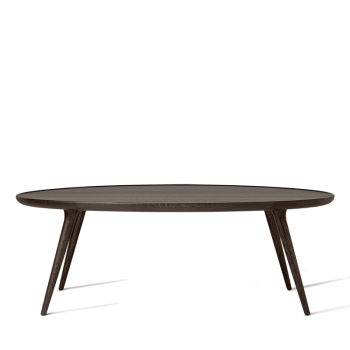 Preview: Mater Accent Oval Lounge Table, weiss