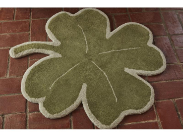 Preview: OYOY Dekoteppich Lucky Clover 95 x 95 cm