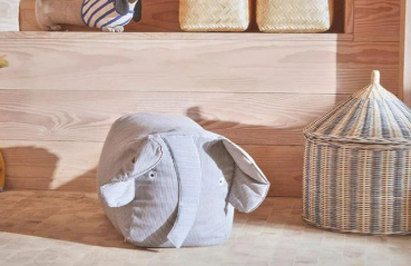 Preview: OYOY Spielzeugkorb Circus 2er Set, Blau