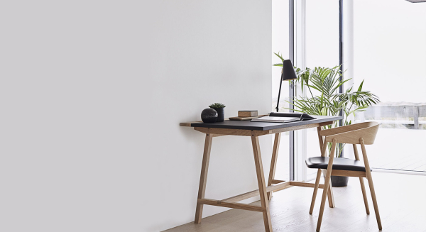 Andersen D1 Schreibtisch eiche/anthrazit