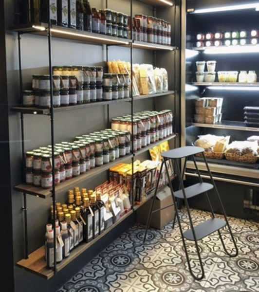 Frost Tritthocker BUKTO weiss