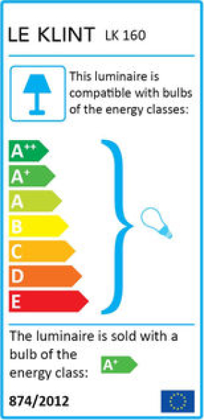 Le Klint Carronade Table/Wall Black