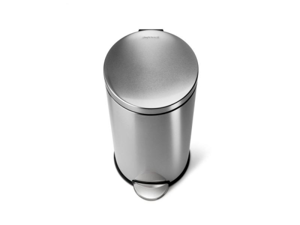 Simplehuman Treteimer 30 Liter Edelstahl