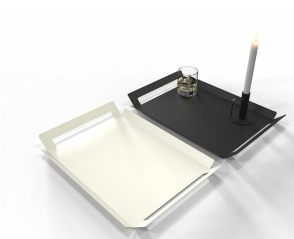 Frost Serviertablett schwarz