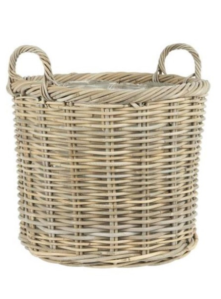 IB Laursen Korb Rattan Höhe 44cm
