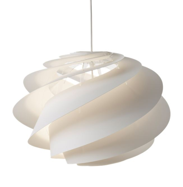 SWIRL 1 Medium White