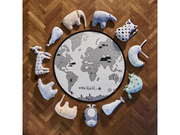 OyOy Kinder Dekoteppich The World Rug
